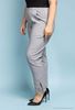 Picture of PLUS SIZE STRETCH TROUSER WITH ANKLE CRISS CROSS